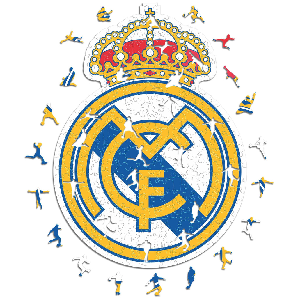 Real Madrid CF® Logo - Rompecabezas de Madera Oficial