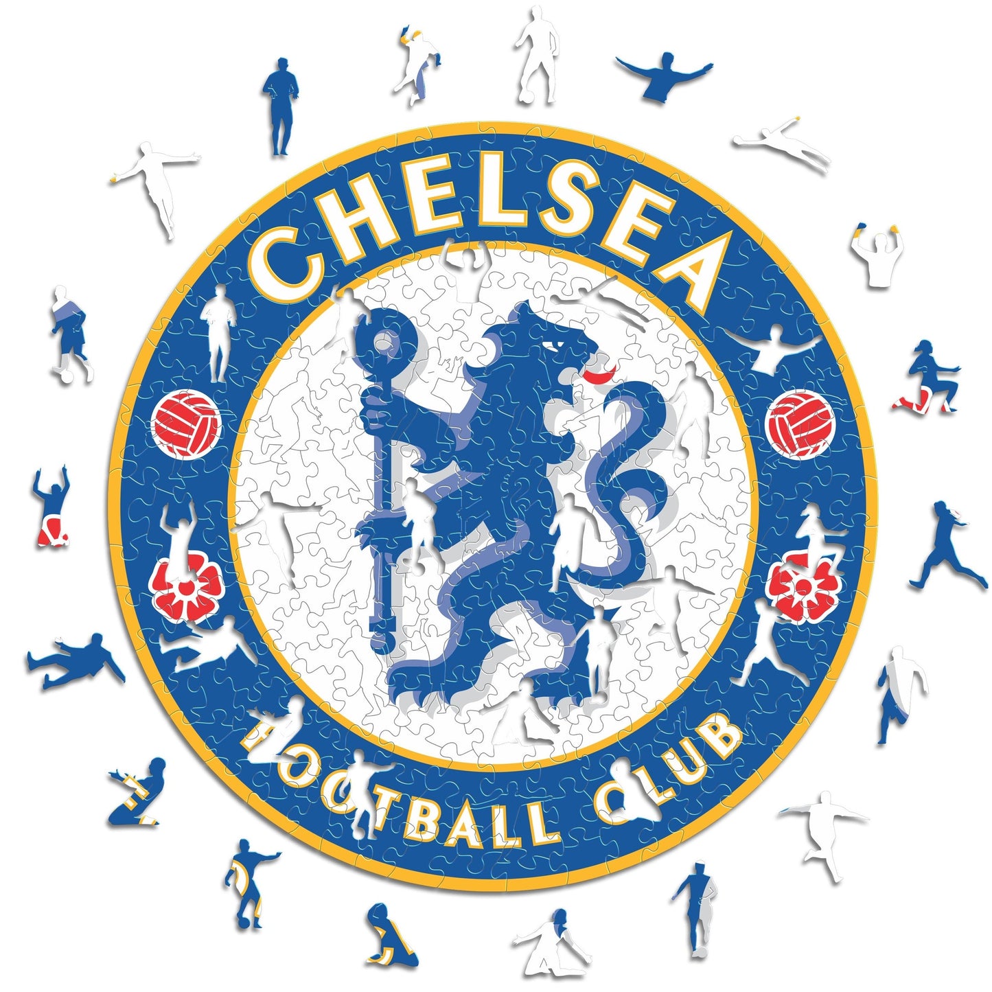 Chelsea FC® Logo - Rompecabezas de Madera