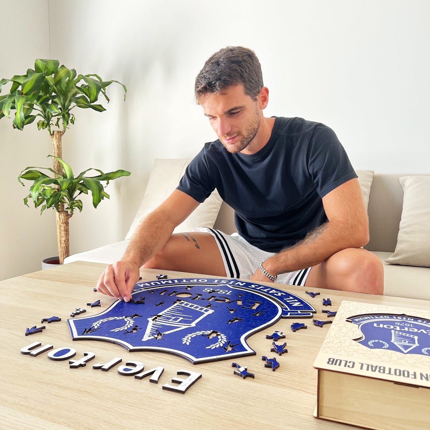 Everton FC® Logo - Rompecabezas de Madera