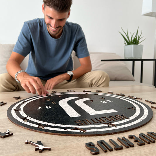 Juventus FC® Logo - Rompecabezas de Madera