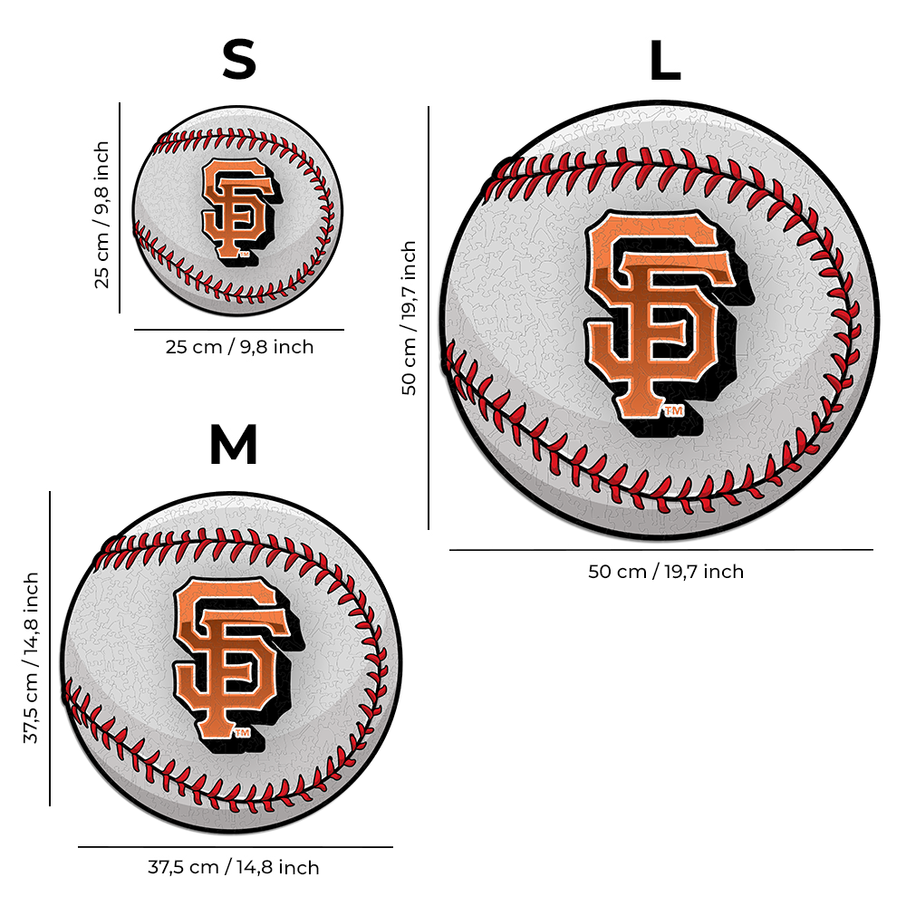San Francisco Giants® - Rompecabezas de Madera