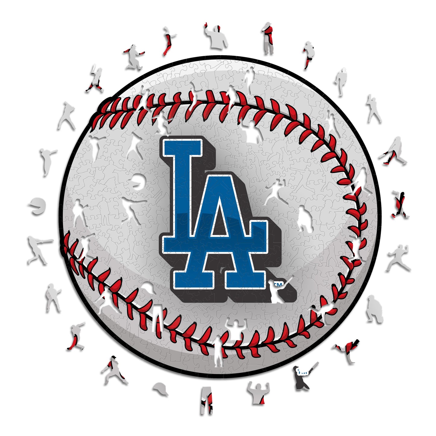 Los Angeles Dodgers® - Rompecabezas de Madera
