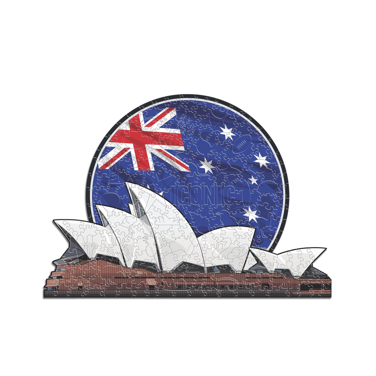 Sydney Opera House - Rompecabezas de Madera
