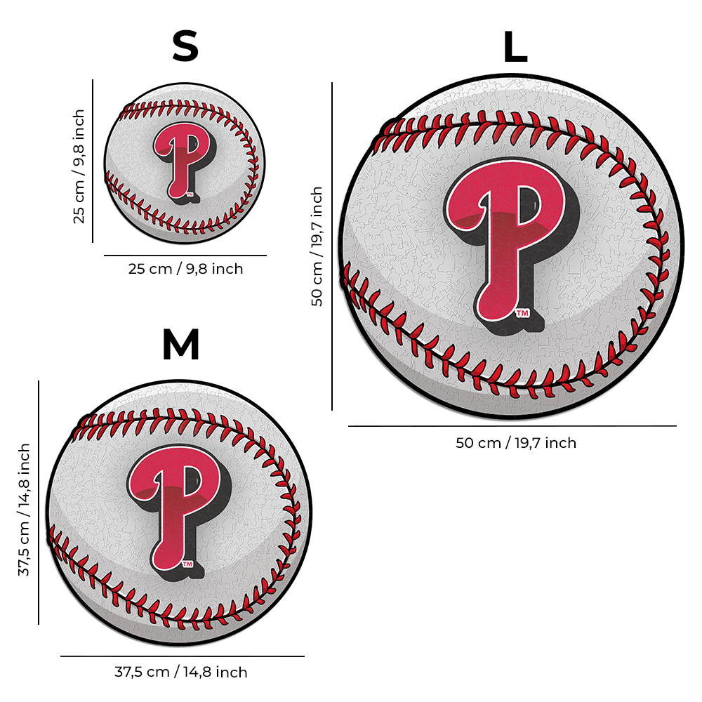 Philadelphia Phillies® - Rompecabezas de Madera