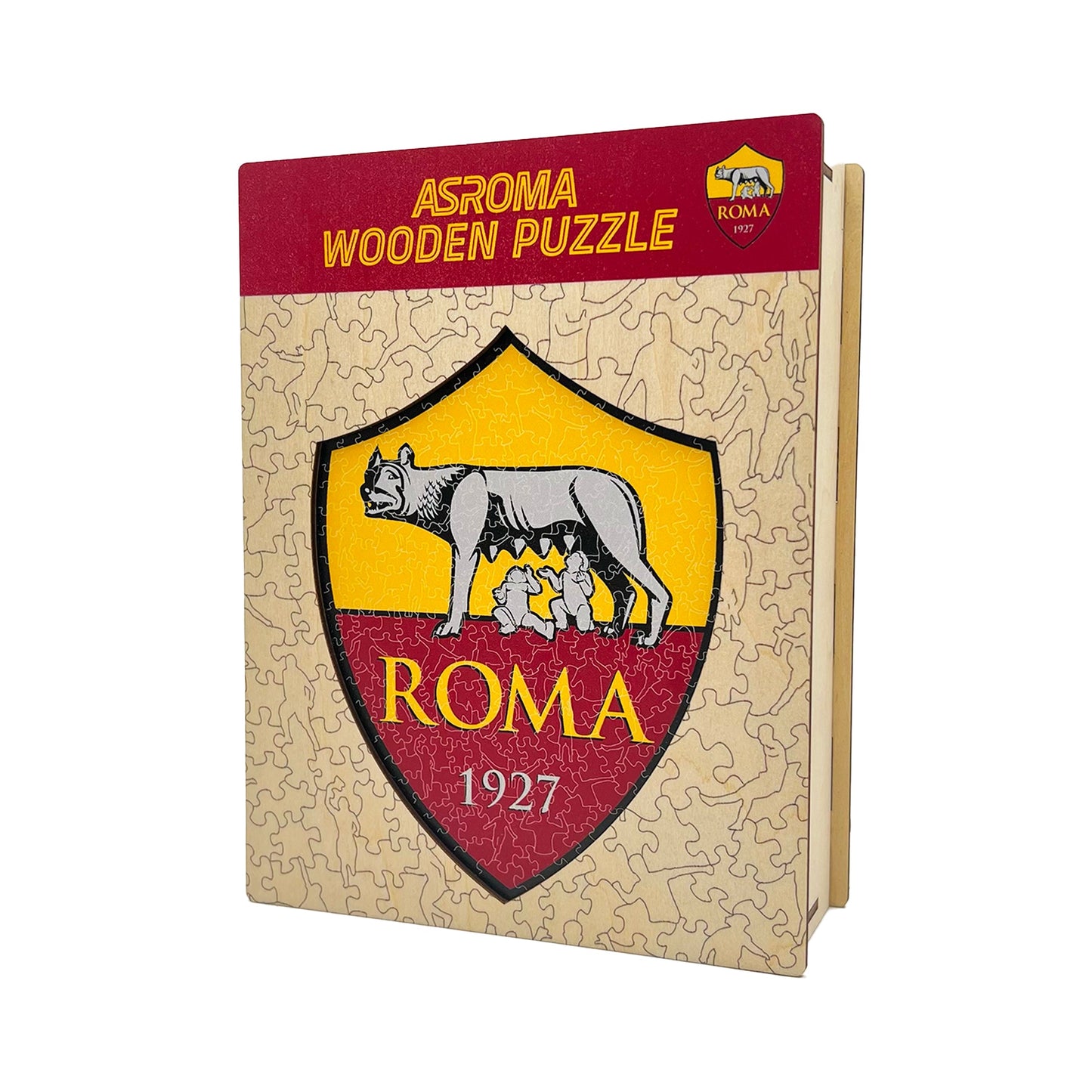 AS Roma® Logo - Rompecabezas de Madera