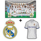 3 PACK Real Madrid CF® Logo + Camiseta + Equipo
