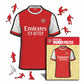 Arsenal FC® Camiseta - Rompecabezas de Madera