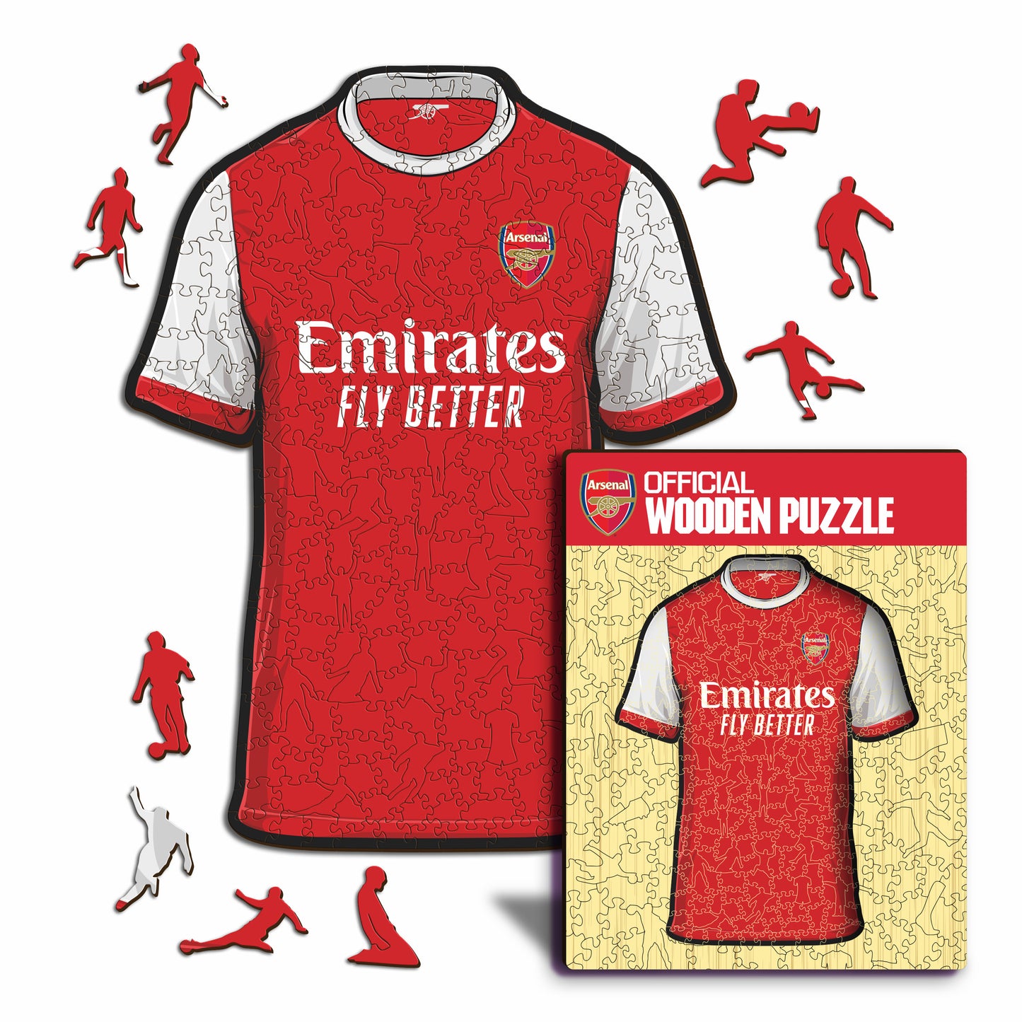 Arsenal FC® Camiseta - Rompecabezas de Madera