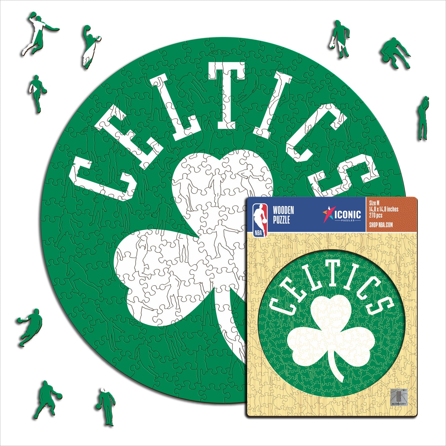 Boston Celtics™ - Puzzle de Madera