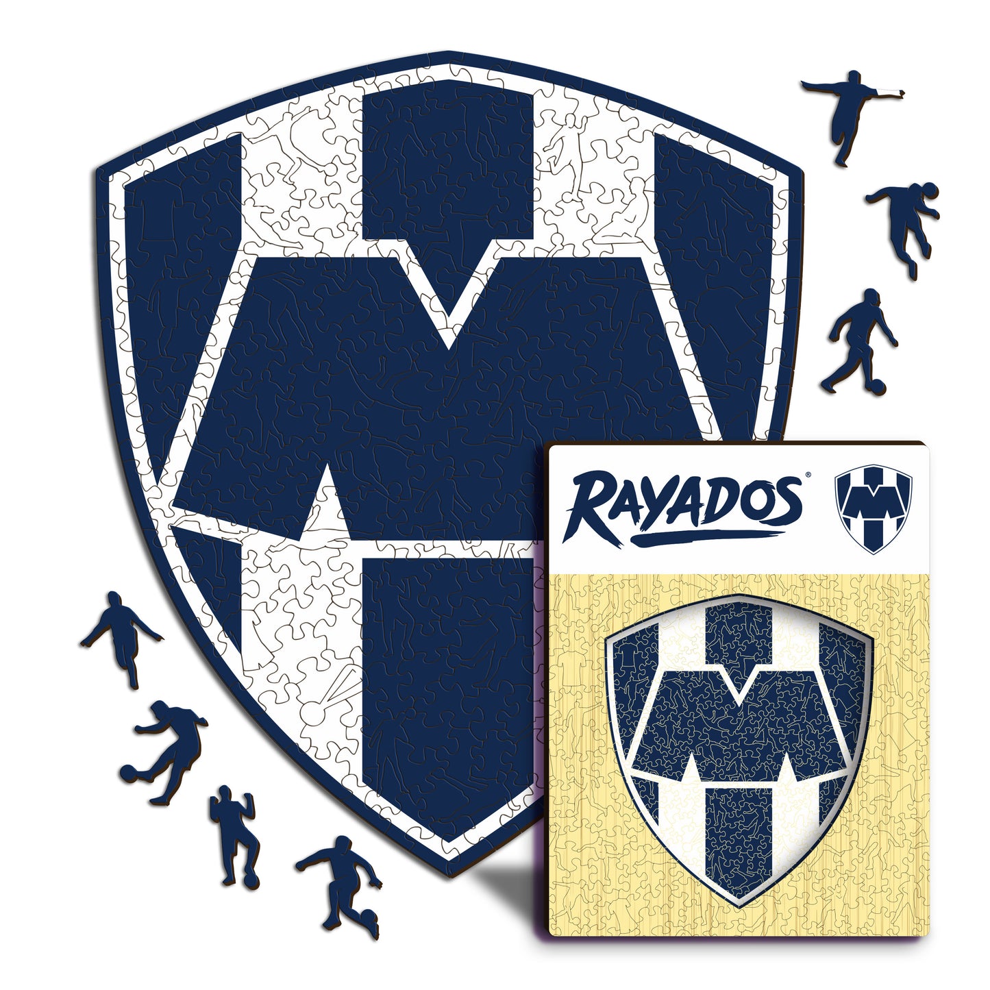 Club de Futbol Monterrey® Logo - Rompecabezas de Madera