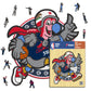Los Angeles Clippers™ Mascota Puzle de Madera