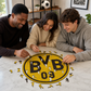 Logo Borussia Dortmund® Puzle de Madera