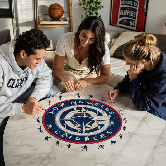 Los Angeles Clippers™ Logo Puzle de Madera