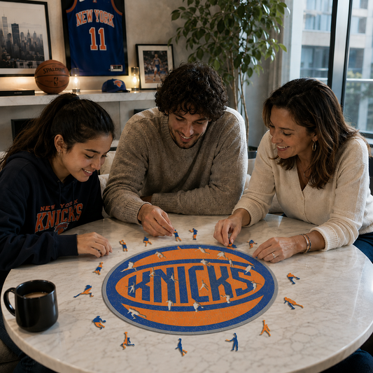 New York Knicks™ Logo Puzle de Madera