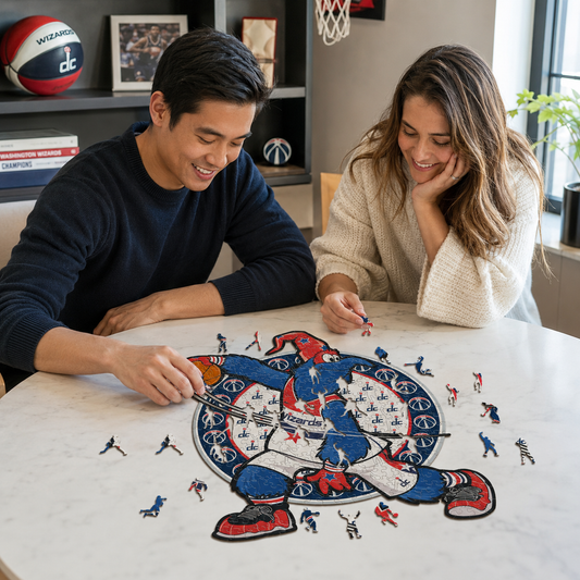 Washington Wizards™ Mascota Puzle de Madera