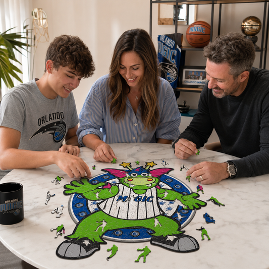 Orlando Magic™ Mascota Puzle de Madera