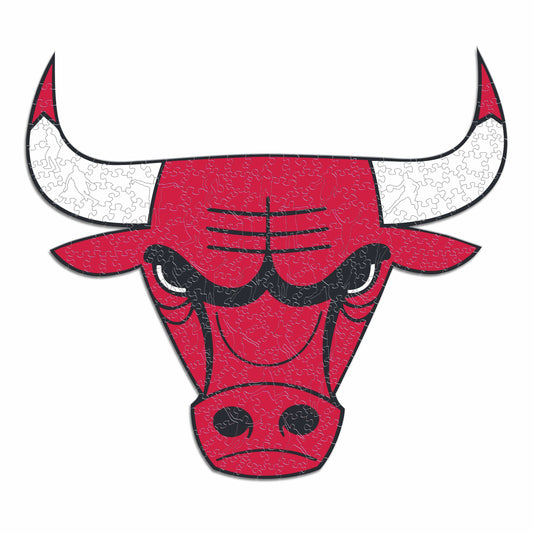 Chicago Bulls™ - Rompecabezas de Madera