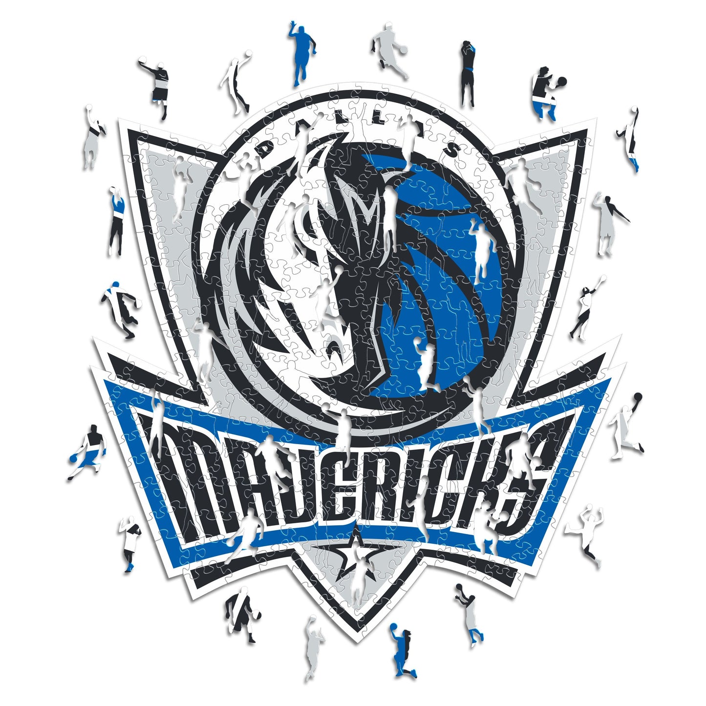 Dallas Mavericks™ - Rompecabezas de Madera