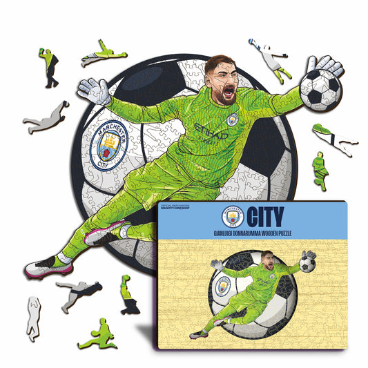 Gianluigi Donnarumma - Rompecabezas de Madera