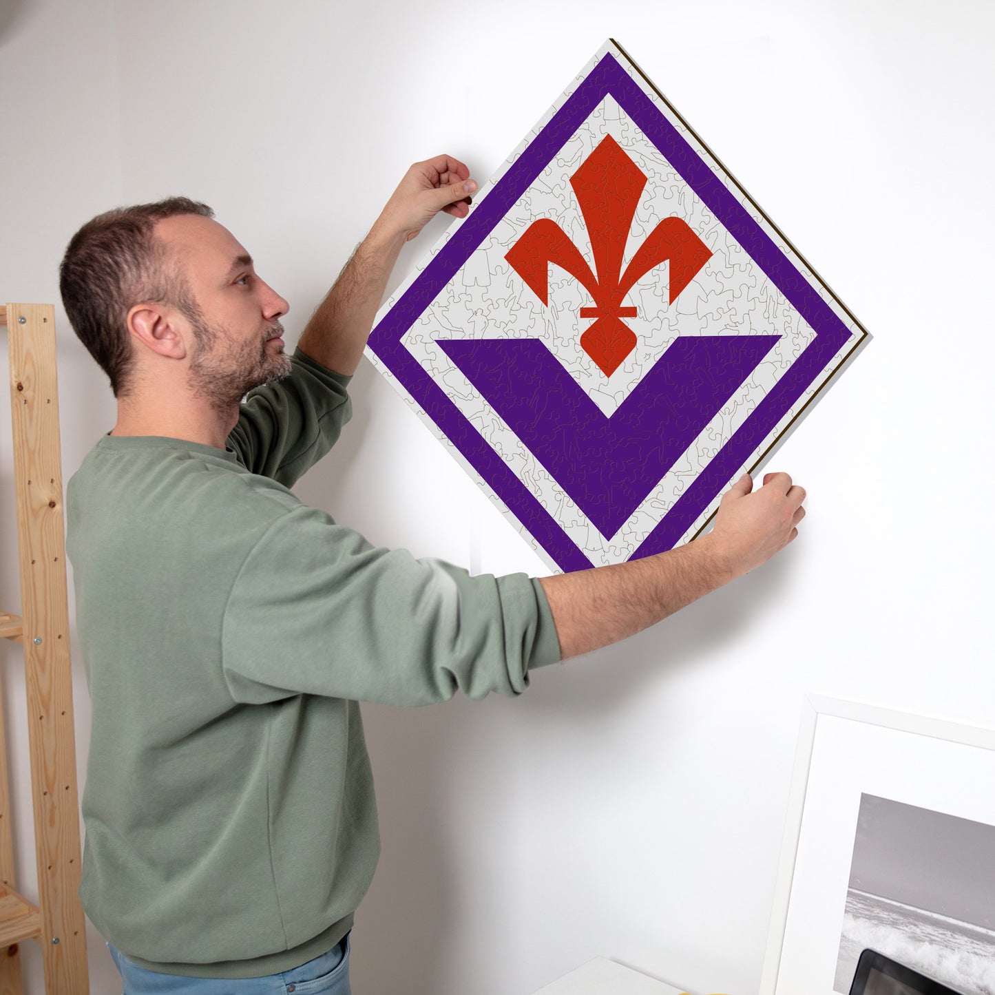 ACF Fiorentina® Logo - Rompecabezas de Madera