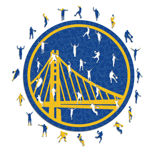 Golden State Warriors™ - Rompecabezas de Madera