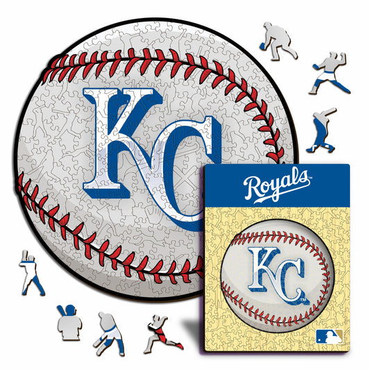 Kansas City Royals™ - Rompecabezas de Madera