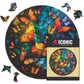Mariposas Mágicas - Rompecabezas de Madera