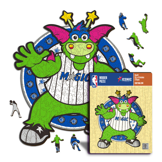 Orlando Magic™ Mascota Puzle de Madera