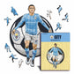 Phil Foden - Rompecabezas de Madera