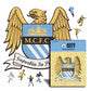 Manchester City FC® Retro Logo - Rompecabezas de Madera