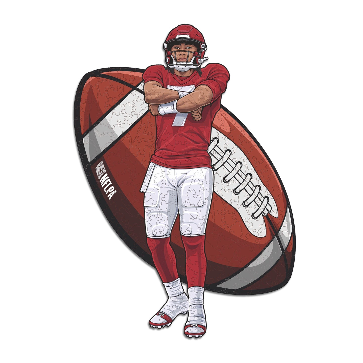 C.J. Stroud - Rompecabezas de Madera