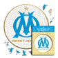Olympique de Marseille® Logo - Rompecabezas de Madera Oficial