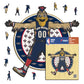 New Orleans Pelicans™ Mascota Puzle de Madera