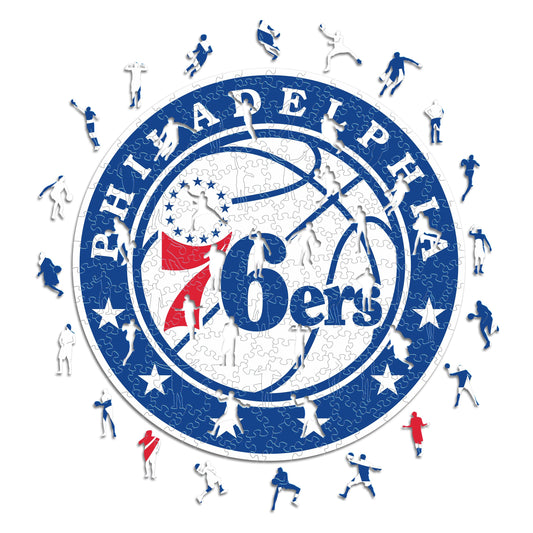 Philadelphia 76ers™ - Rompecabezas de Madera