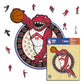 Toronto Raptors™ Mascota Puzle de Madera