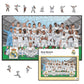 Real Madrid CF® Equipo 25/26 - Puzzle de Madera