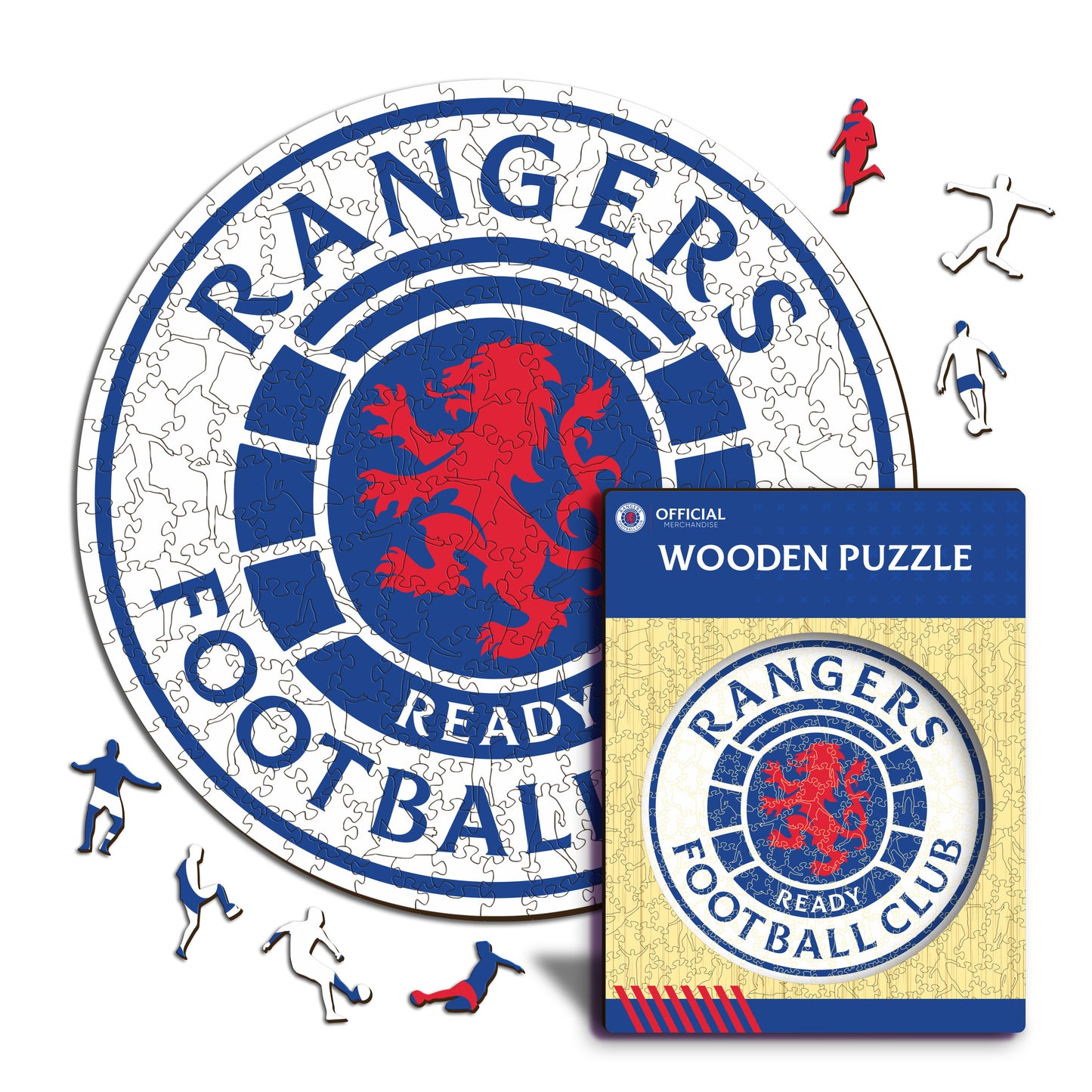 Rangers FC® Logo - Rompecabezas de Madera