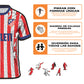 Atlético de Madrid® Camiseta - Rompecabezas de Madera