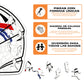 Buffalo Bills™ Casco - Rompecabezas de Madera