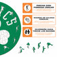 Boston Celtics™ - Puzzle de Madera