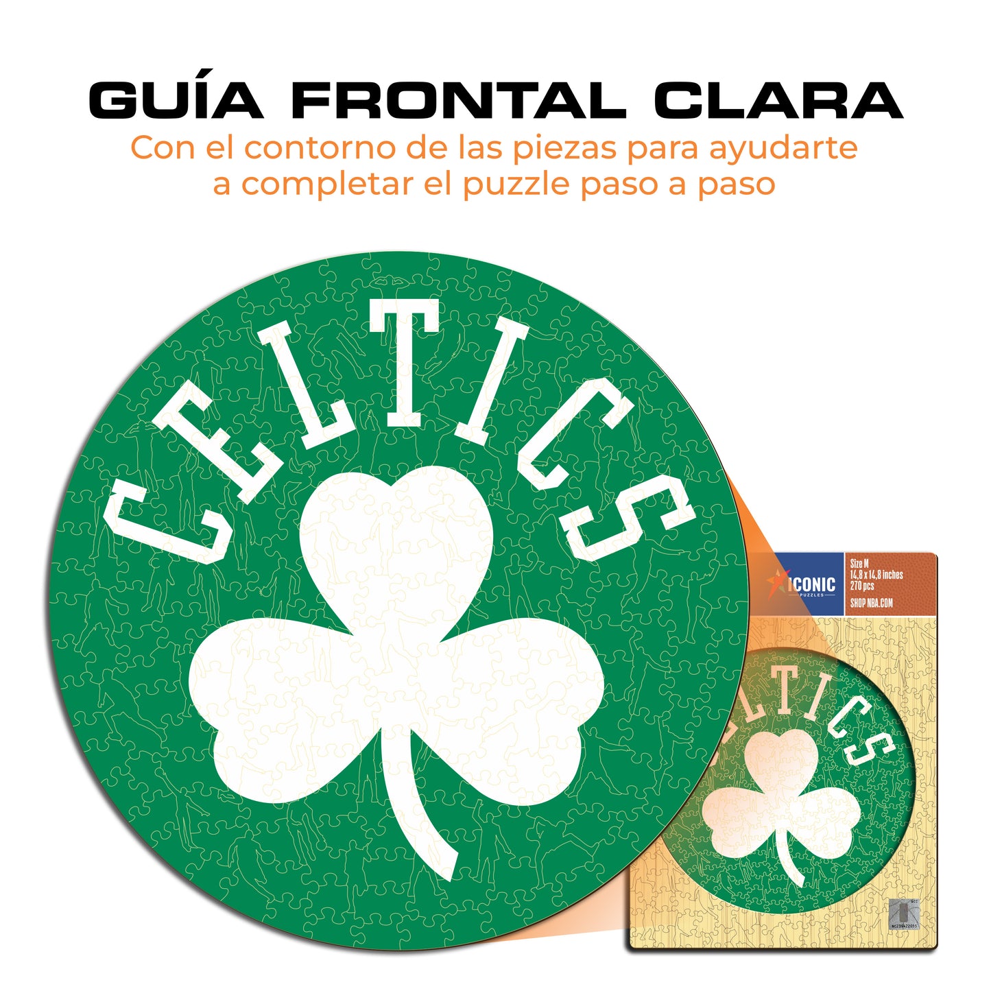 Boston Celtics™ - Puzzle de Madera