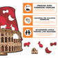 Coliseo - Rompecabezas de Madera