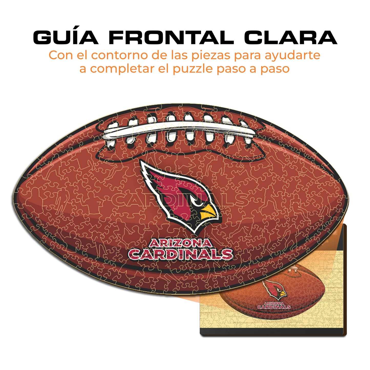 Arizona Cardinals™ - Rompecabezas de Madera