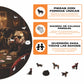 Perros Jugando Póker - Rompecabezas de Madera