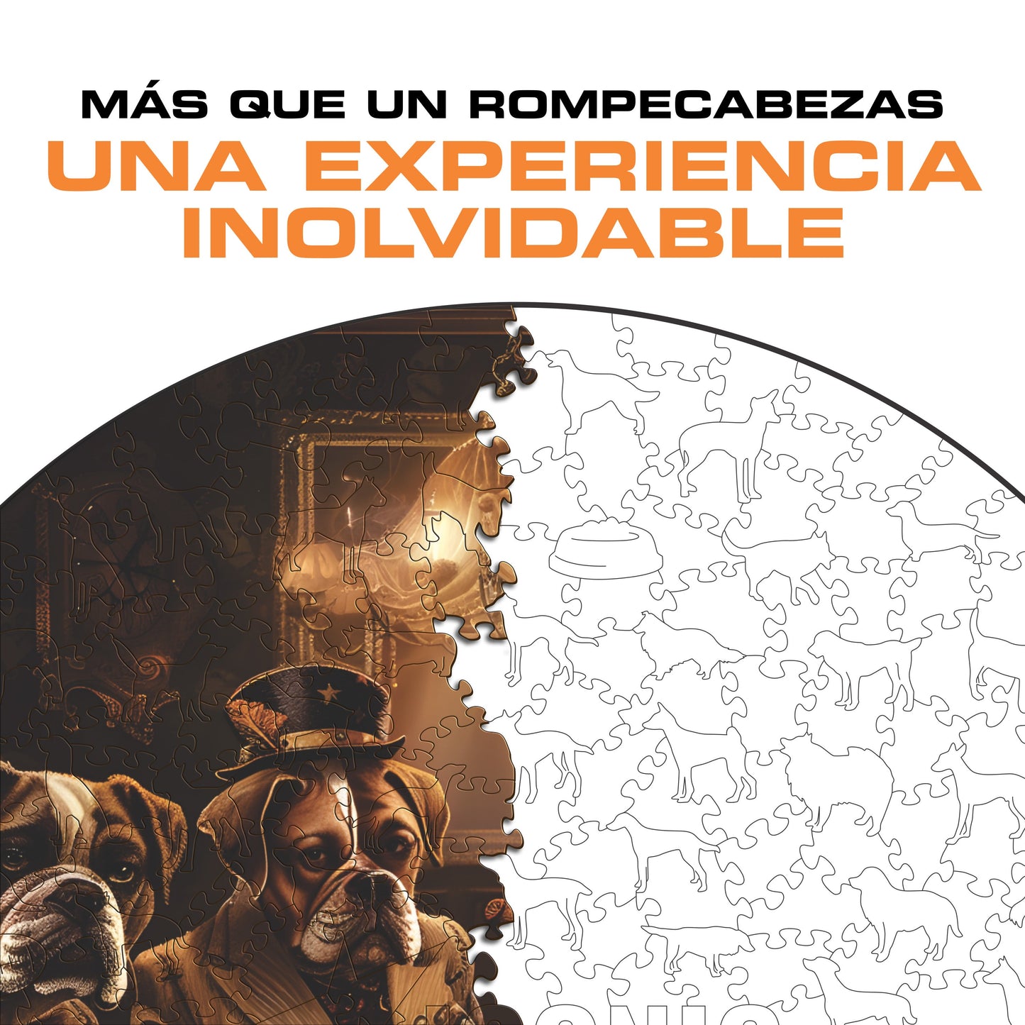 Perros Jugando Póker - Rompecabezas de Madera