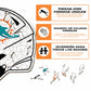 Miami Dolphins™ Casco - Rompecabezas de Madera