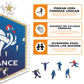 Équipe de France® Logo - Rompecabezas de Madera