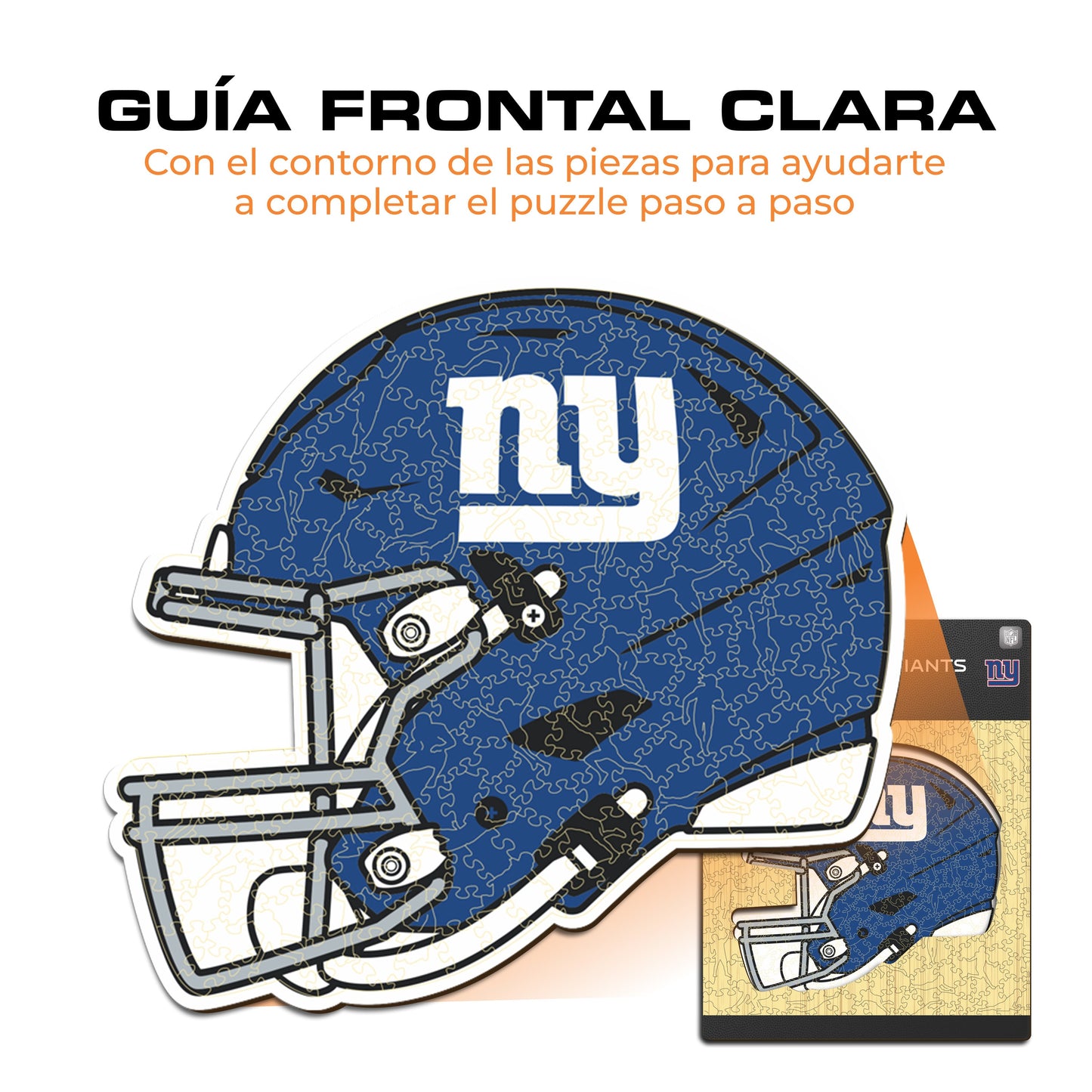 New York Giants™ Casco - Rompecabezas de Madera