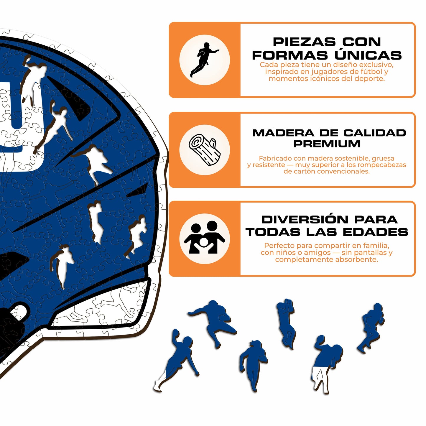 New York Giants™ Casco - Rompecabezas de Madera