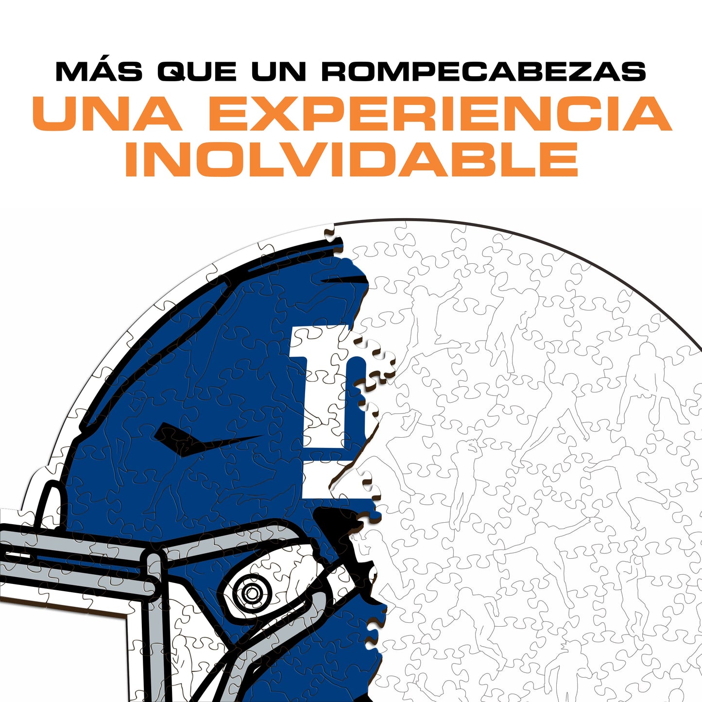 New York Giants™ Casco - Rompecabezas de Madera